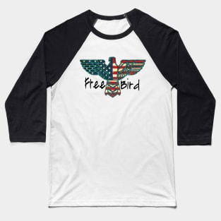 America Free Bird Baseball T-Shirt